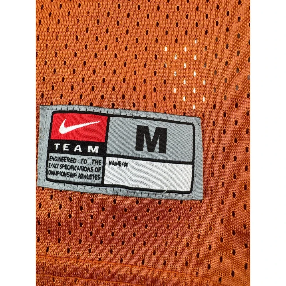 Nike Texas Longhorns Football Jersey Womens Small Youth M Orange #7 Mesh‎